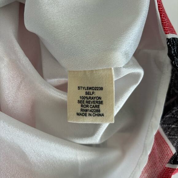 AMT Gypsy Gal Striped Long Sleeve V-Neck Grommet Mini Dress Size Medium NWT - Picture 9 of 13